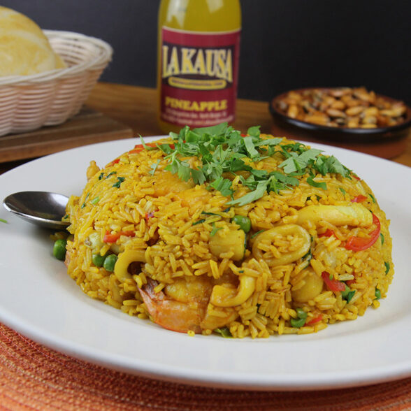 Chaufa con Mariscos