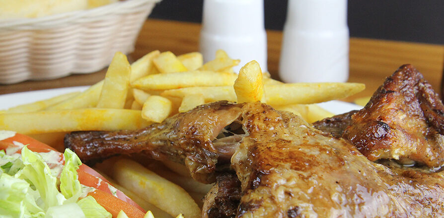 1/4 pollo a la brasa pierna