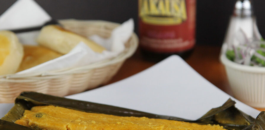 Tamal con Cerdo